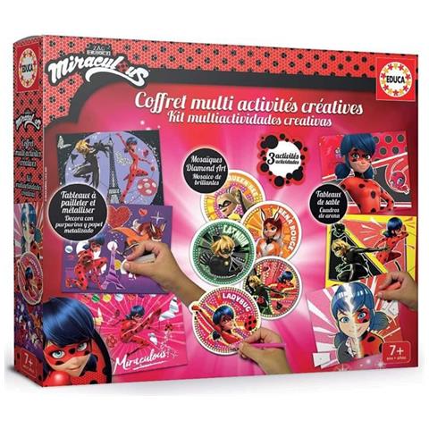 Scatola Multi-attività Miraculous Ladybug - Hobby Creativi - - 18931 - Foto 1