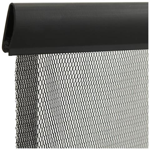 Zanzariera per Porta con 5 Sezioni a Rete Nera 120x240 cm - Foto 2