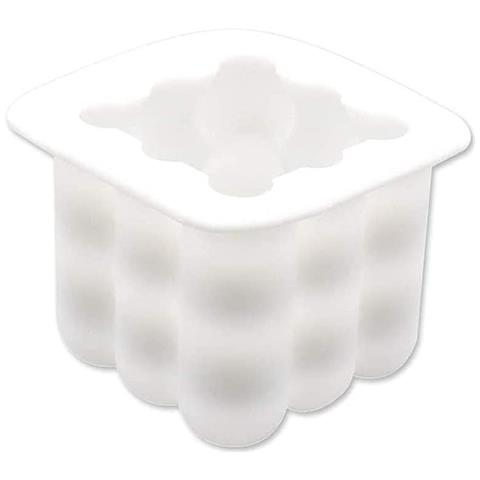 Stampo In Silicone / Stampo Per Candele Bubbles 7,5 X 7,5 Cm - Foto 1
