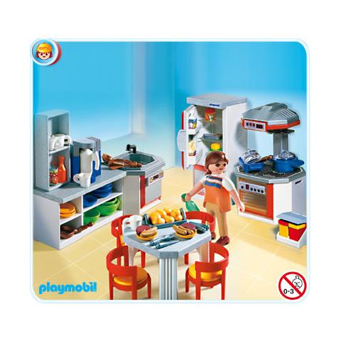 Kitchen with Dinnette Set, Plastica, Multi - Foto 2