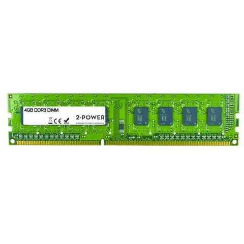 2-Power memory module, DDR3, PC / server, 1 x 4 GB, DIMM, Verde, RoHS - Foto 1