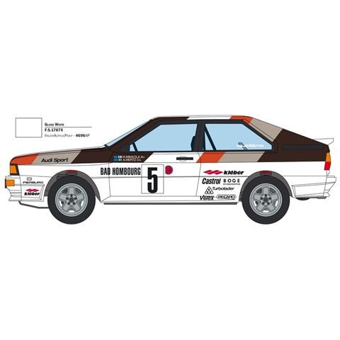 Audi Quattro Rally Kit 1:24 - Foto 1