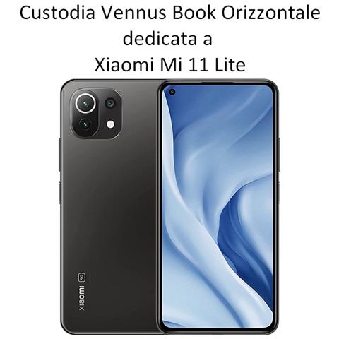 Custodia Book Orizzontale Sensitive Case Per Xiaomi Mi 11 Lite - 5g Gold - Foto 2