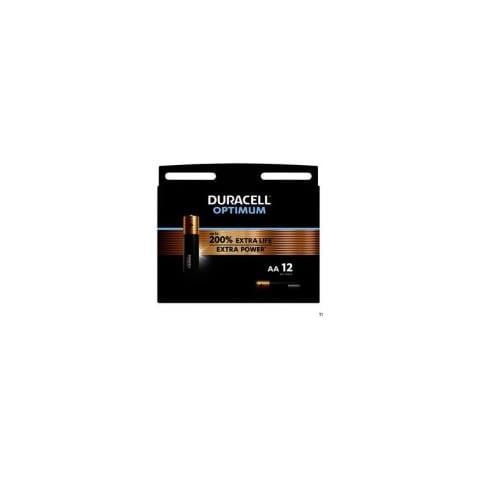 Duracell Alkaline Optimum Aa 12pz. - Foto 1