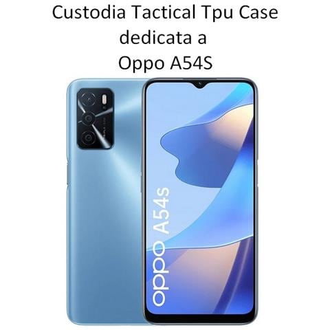 Custodia Originale Tpu Cover Case Per Oppo A54s Trasparente - Foto 2