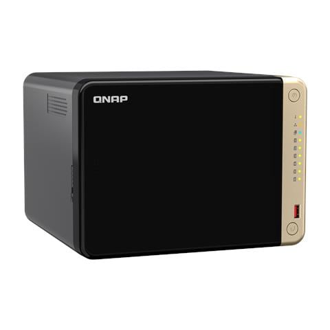TS-664 NAS Tower Intel® Celeron® N5095 8 GB DDR4 0 TB QTS Nero, Bronzo - Foto 2