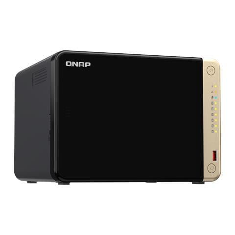 TS-664 NAS Tower Intel® Celeron® N5095 8 GB DDR4 0 TB QTS Nero, Bronzo - Foto 6