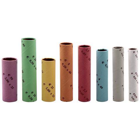 3701 involucro per monete e cinturino per banconote Incartatrice di monete in nichel 10 pz - Foto 1