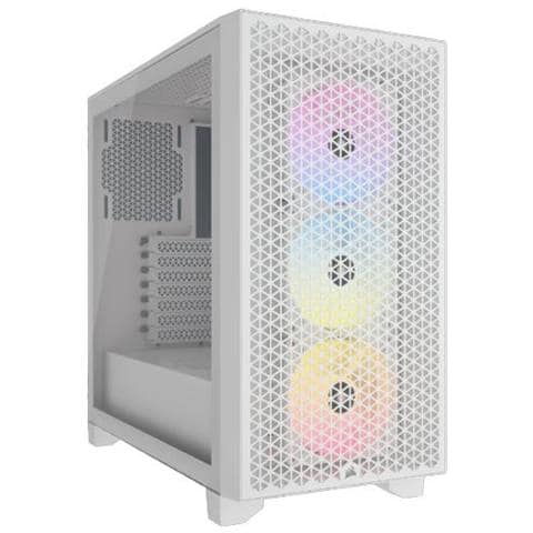 Case Airflow Mid Tower ATX 2 Porte USB 3.2 Gen1 Colore Bianco - Foto 1