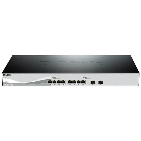 DXS-1210-10TS Gestito L2/L3 10G Ethernet (100/1000/10000) 1U Nero, Argento - Foto 2