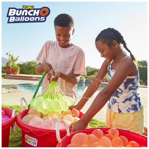 Palloncini D'acqua Con Pompa Zuru Bunch-o-balloons (24 Unità) - Foto 2