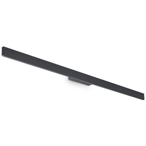 Applique Da Parete Contemporaneo Linea Alluminio Grigio Led 23w 3000k Ip54 - Foto 1