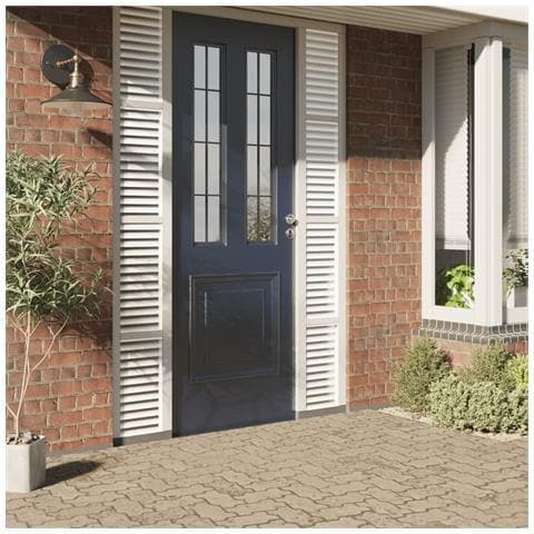 Pellicole Per Finestre Smerigliate 4pz Motivo Tende In Pvc - Foto 1