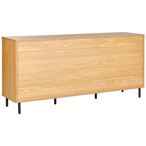 Credenza A 3 Ante Legno Chiaro Nikea - Foto 7