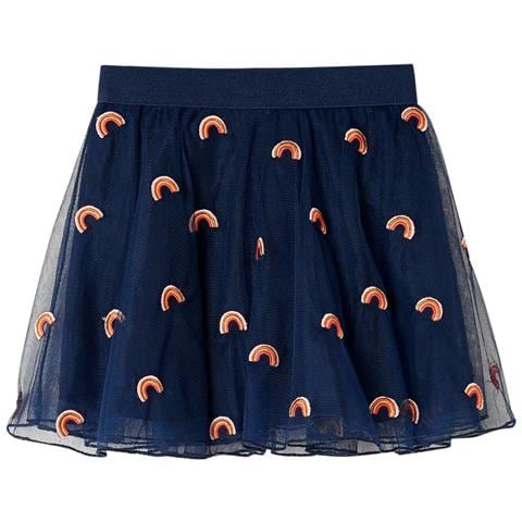 Gonna Da Bambina Con Tulle Blu Marino 92 - Foto 1