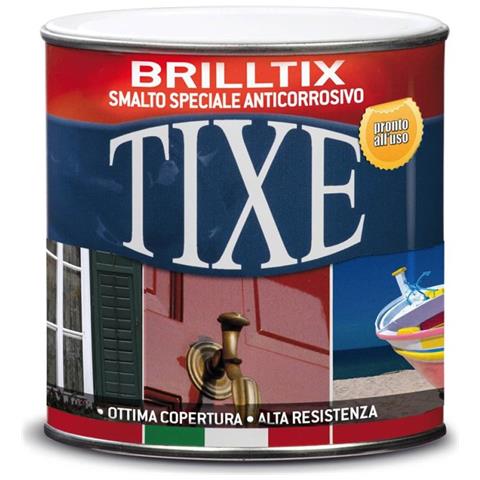 Brilltix 750ml Smalto Lucido Base Solvente Colore Grigio Marina Diretto Su Ruggine - Foto 1