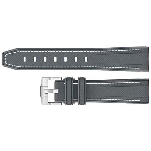 Cinturino In Silicone Per Moonswatch Swatch Grey - Foto 2