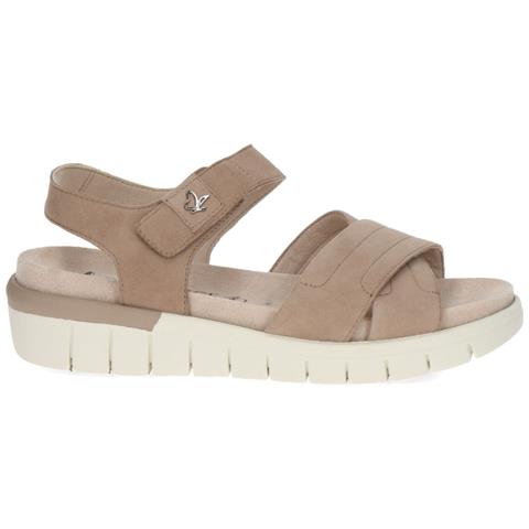 Bark Suede Casual Open Sandals Sandali Pelle Scarpe Donna Marrone Eu 36, 9-28700-42-317 - Foto 2