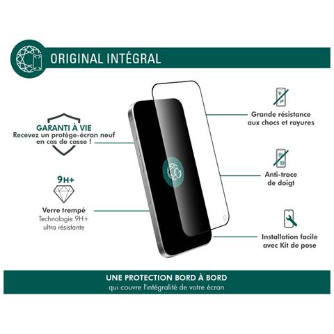 Protection D'écran Pour Iphone 16 Pro Max En Verre Trempé 2.5d Antichocs 9h+, Trasparente - Foto 2