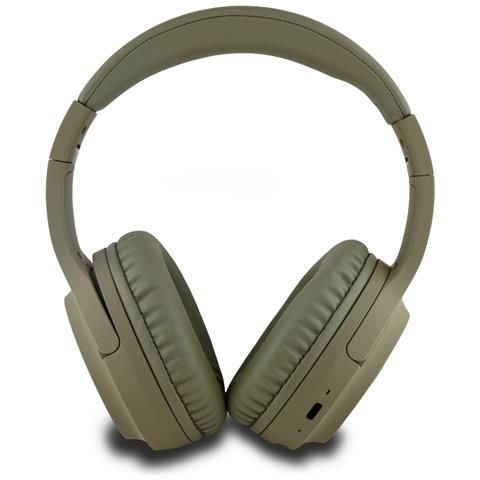 Cuffie a Padiglione DKBH3DNYAA Pieghevoli con Bluetooth Microfono Incorporato Colore Verde - Foto 2