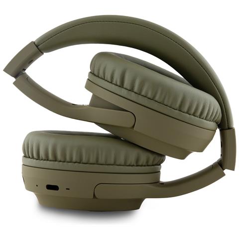 Cuffie a Padiglione DKBH3DNYAA Pieghevoli con Bluetooth Microfono Incorporato Colore Verde - Foto 4