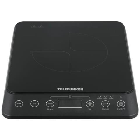 Piano cottura induzione 1 zona L 27 cm M08366 nero - Foto 1