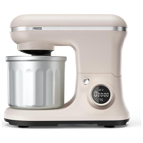 Robot da Cucina 220138 Capacità 5 L Potenza 1200 W Colore Beige, Acciaio inox - Foto 1