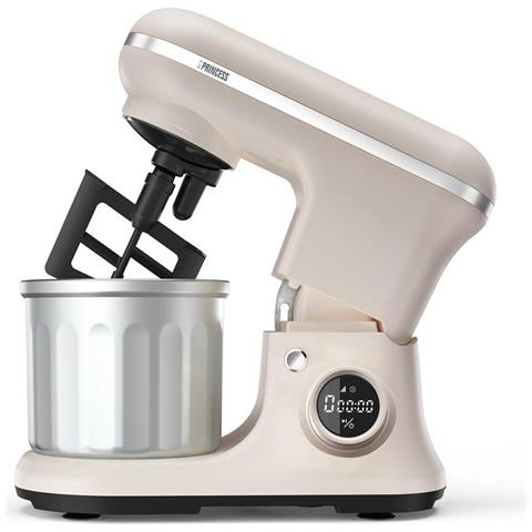 Robot da Cucina 220138 Capacità 5 L Potenza 1200 W Colore Beige, Acciaio inox - Foto 4