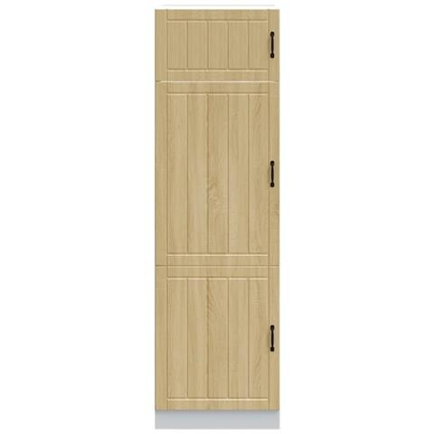 Armadio Da Cucina Lucca Rovere Sonoma In Legno Multistrato - Foto 3