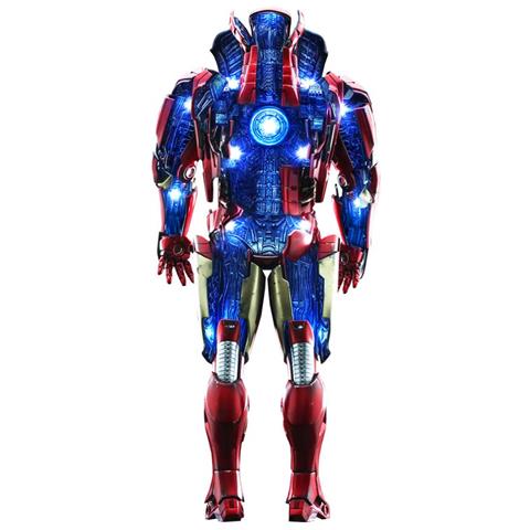 Figurina Ds004d51 - Marvel Comics - Iron Man 3 - Iron Man Mark 4 Open Armor Versione - Foto 1