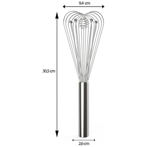 Frusta Turbo Per Neve, 30,5 Cm - Foto 2