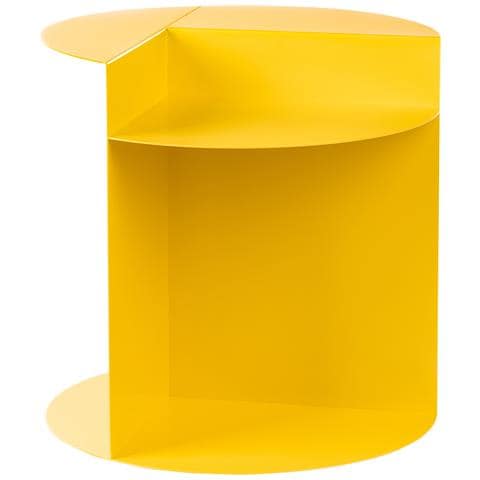 Tavolino Taggart Metallo Giallo - Foto 2