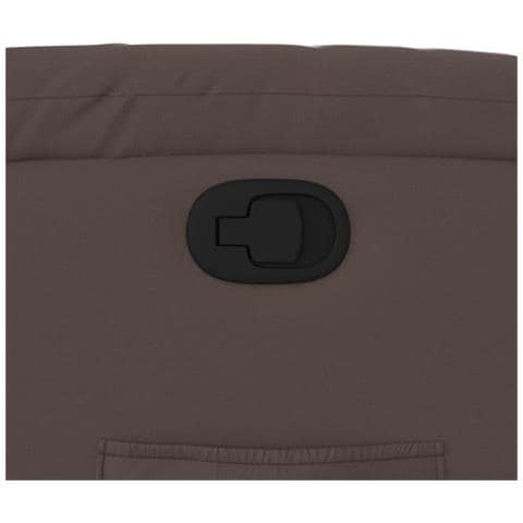 Poltrona Reclinabile Marrone in Similpelle - Foto 9