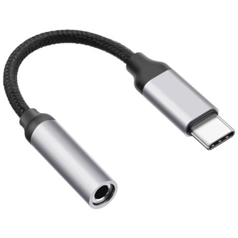 Adattatore Audio Da Usb-c A Jack Intrecciato Da 3,5 Mm Bolaris Ad Alta Resistenza - Foto 2