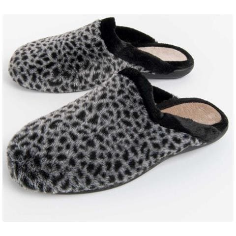 Pantofole Northome Louslip Nere Nero Tessuto - Foto 1