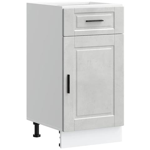 Base da Cucina Porto Grigio Cemento in Legno Multistrato - Foto 1