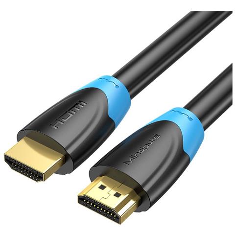 Cavo Hdmi Ad Alta Velocità 4k Per Tv, Monitor E Proiettori 1 M - Foto 1