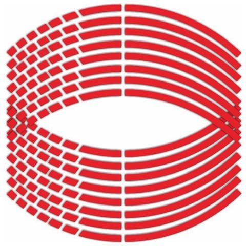 Adesivi Decorativi Personalizzati Per Pneumatici Auto E Moto Red - Foto 1