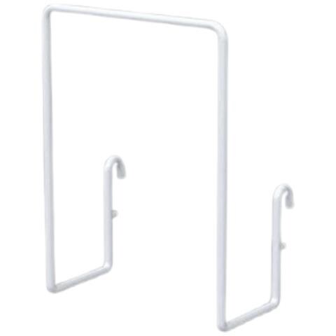 Mensola Per Pannello Forato - Portaoggetti, Porta Lettere, Accessori Per Pannelli Forati White - Foto 1
