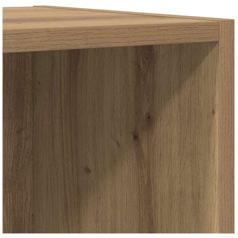 Mobile TV 4 pcs Marrone 37 x 35 x 37 cm Legno multistrato - Foto 9