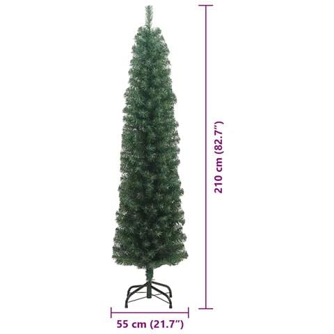Albero di Natale snodato Verde 55 x 55 x 210 cm - Foto 9