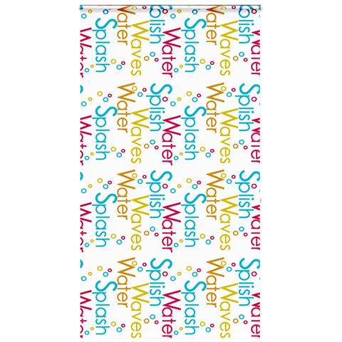 Tenda a Rullo Doccia con Cassonetto 130x240cm Larghezza Tessuto - Foto 1