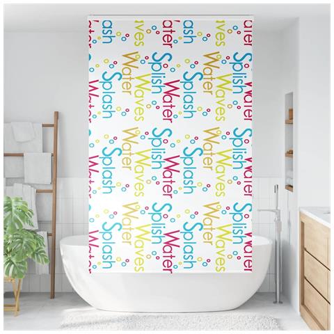 Tenda a Rullo Doccia con Cassonetto 130x240cm Larghezza Tessuto - Foto 2