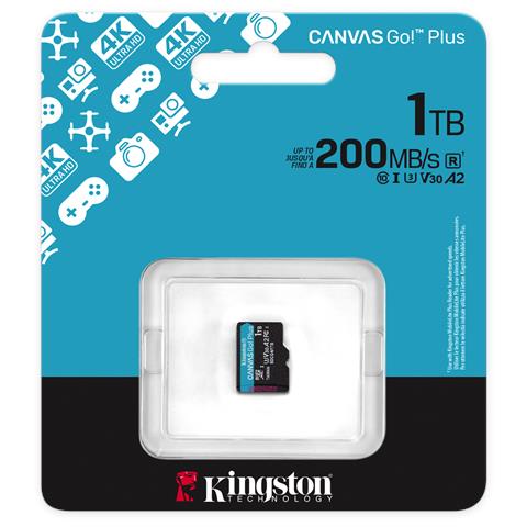 1 TB microSDXC Canvas Go Plus Gen4 200R A2 U3 Confezione singola senza ADP - Foto 2