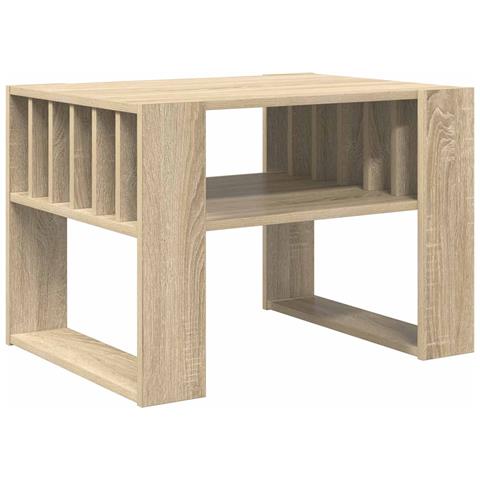 Tavolino da salotto Rovere Sonoma 66 x 49,5 x 45 cm - Foto 1