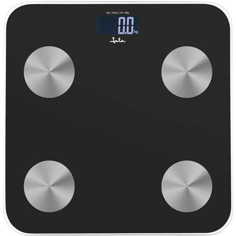 HBAS1155 Rettangolo Nero Bilancia pesapersone elettronica - Foto 1