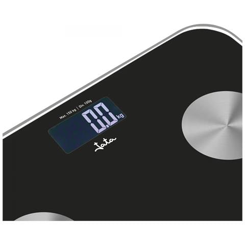 HBAS1155 Rettangolo Nero Bilancia pesapersone elettronica - Foto 7