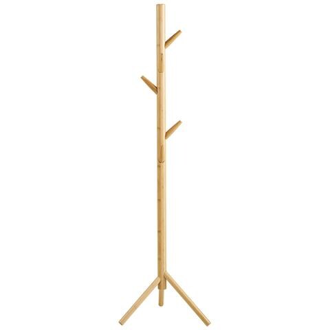 Appendiabiti Wanaka In Bambù Naturale A Forma Di Albero 50x163 Cm - Foto 2