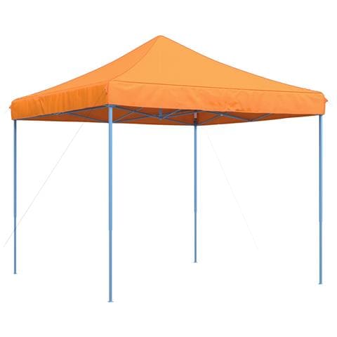 Tenda Party Arancione 292 x 292 x 315 cm Tessuto Oxford - Foto 1