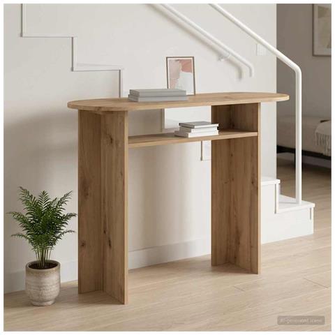 Tavolo consolle Rovere Artigianale 100 x 39,5 x 75 cm - Foto 2